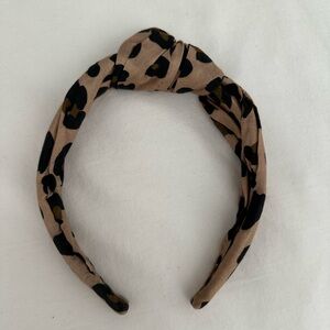 J. Crew Leopard Print Headband